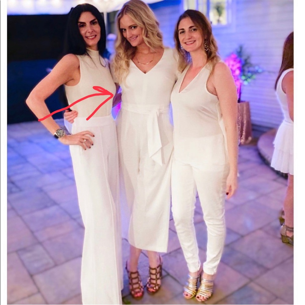 Sold Out Club Monaco Sannah Jumpsuit In White 2019